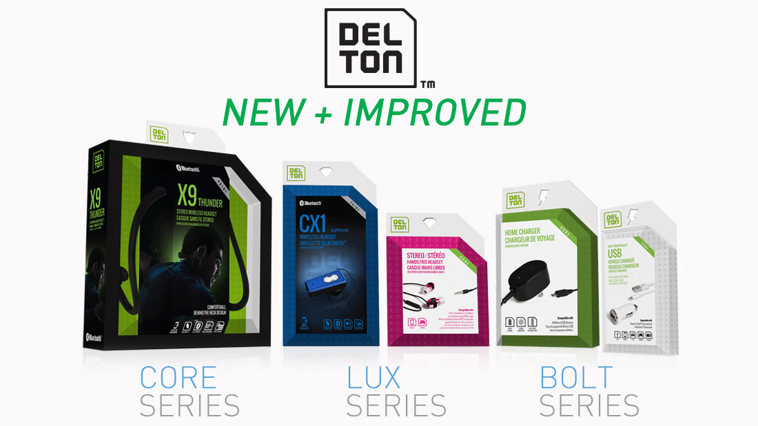 Delton - Rebrand - Packaging Line up