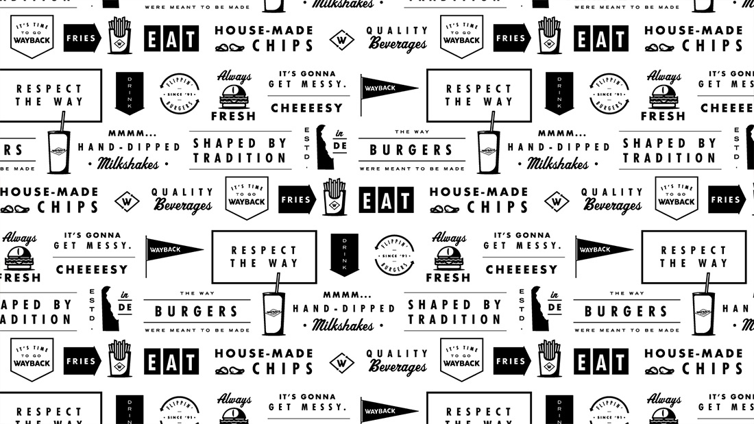 Wayback Burgers - Pattern